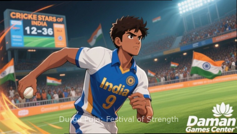 Durga Puja: Festival of Strength - Community Event Durga Puja: Festival of Strength gameplay showing a community event with traditional dance, Durga Puja: Festival of Strength